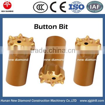 button bits, flat face button bits R32,T38,T45,T51