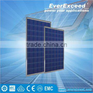 High efficiency 280W polycrystalline Solar Panel module for various applications