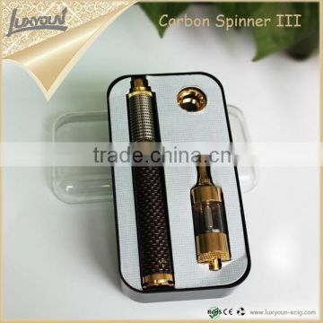 Carbon spinner 3 kit & spinner 3 starter kits & spinner 3 vape pen