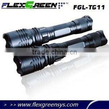 T6 LED 18650 battery hard anodizing flashlight