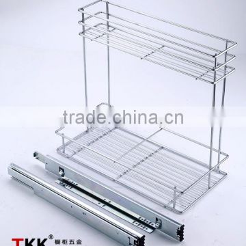 TKK Side-mounted Under Sink S.S Kitchen Basket