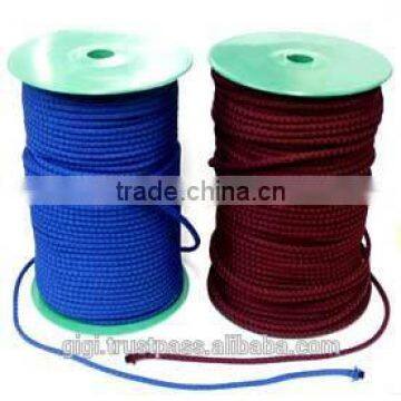 Fashion Colored Polyester Cord / Round Polyester Drawcord