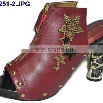 CH6251-2 Fashion women high heel /wholesale sandals for party leisure