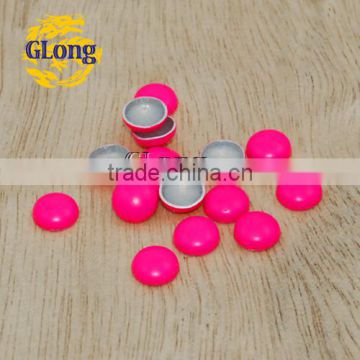 5mm Neon Red Hot Fix Iron-on Nailhead Round Aluminum DIY For Nail Art Bag Shoe Case Garment Phone Jewelry #GT104-5Z(Y128)
