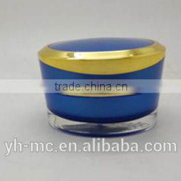 30g blue PMMA Acrylic plastic jar for cream