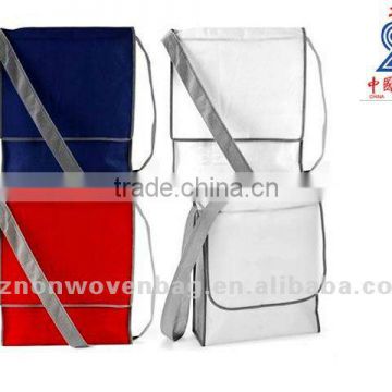 high quality 90g non-woven shoulder bag messenger bag (HL-8019)