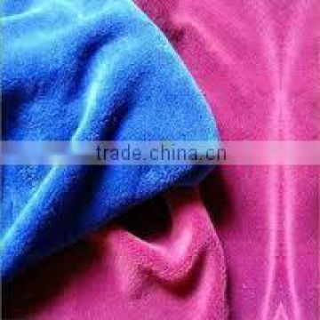 100%polyester dark blue/pink coral fleece fabric for sheet