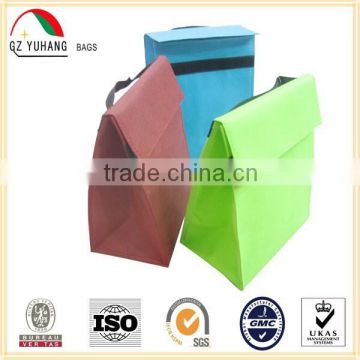 2016 new thermal insulation non woven insulated cooler lunch bag