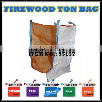 100% pp woven 1000kg firewood big bag factory