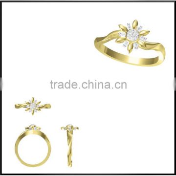 Jewelry CAD Model Diamond Ring