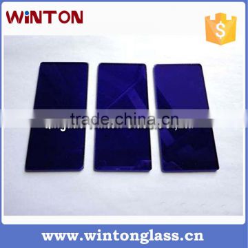 Blue optical color filter glass for sale