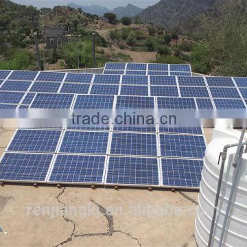 Renjiang grid tied 4000w solar power system solar energy system for home