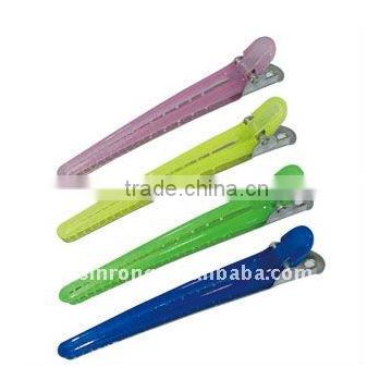 Professional plastic stainless hair clip&grip M026