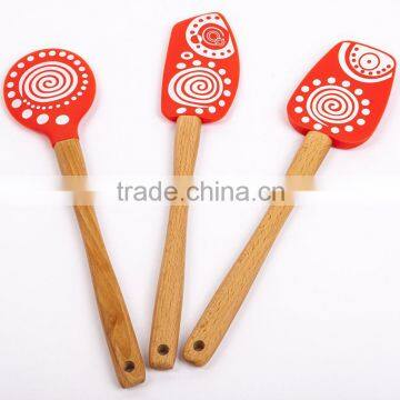 Colorful silicone spatula set , silicone baking spatula set, silicone spatula set