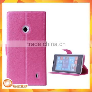 phone case wallet leather custom cover case for nokia lumia 520, for nokia lumia 520 Leather case