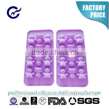 new design custom all kinds of shapes personalized silicone ice cube tray
