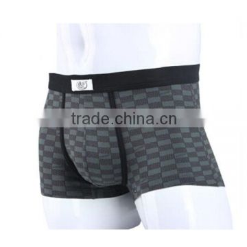 Wood fiber modal breathable seamless knitting underwear men's boxer with shorts U convex sac
