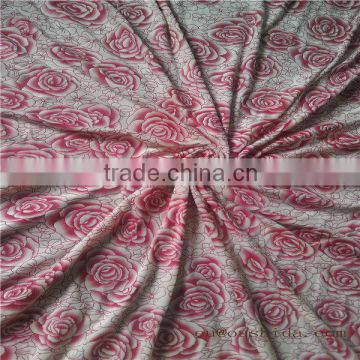 super soft rose upholstery fabric for blanket