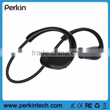 PB06 Wireless Sport ultra thin bluetooth headset for outdoor exercise with Mic, sweatproof and ergonomic design