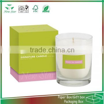embossing candle packaging boxes supplier