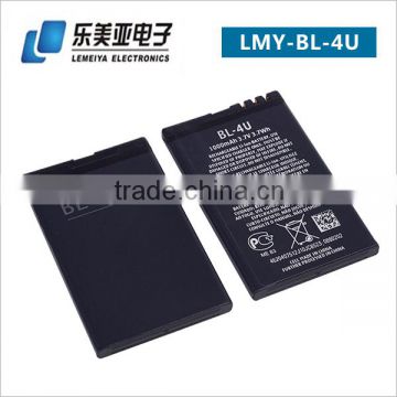Wholesale Price BL-4U Rechargeable Lithium Ion Battery for Nokia Mobile Phone E66 3120 5530 6300i 6600i 8800S C5-03