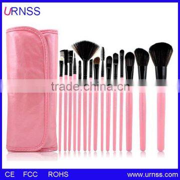 URNSS Private label 8pcs synthetic goat kabuki makeup brush