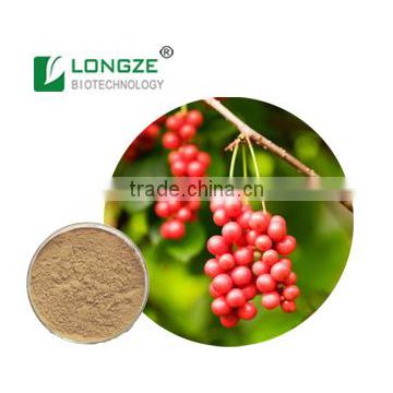 Nice Nutritonal Herbal Extract Schisandra Chinensis /five flavor berry with Schizandrins 2-9% HPLC