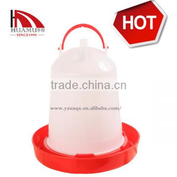 poultry water drinker 6 kgs red bottom 330 mm 6 L chicken water feeder