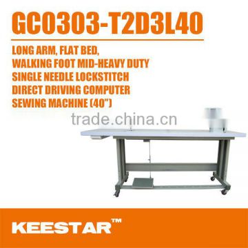 Keestar GC0303-T2D3 flat bed direct drive typical industrial sewing machine