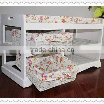 Exclusive hot sell new design unfinished wooden cabinet with baskets/drawers