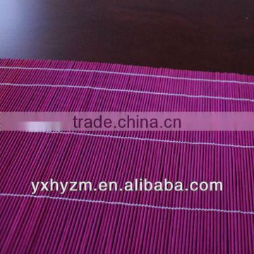 woven bamboo mat/table dinner mat/matchstick blinds/bamboo cane mat