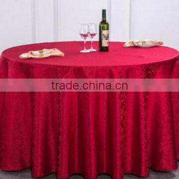 Polyester Jacquard Tablecloth, round table cloth,custom table cloth