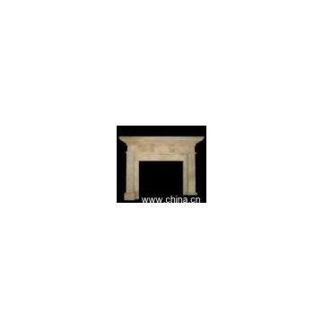 Travertine Interior Fireplaces Mantels