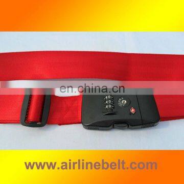 Top classic three dial TSA password lock belt