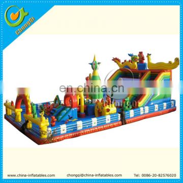 good outdoor inflatable amusement park for kids