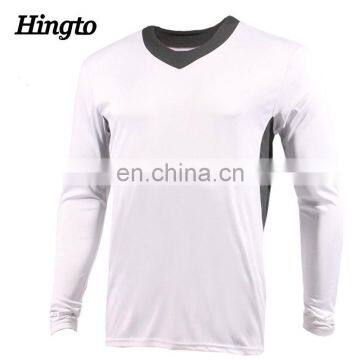 2016 Custom design long sleeve wicking fabric sports jersey basketball jersey compression design cheap wholesale china