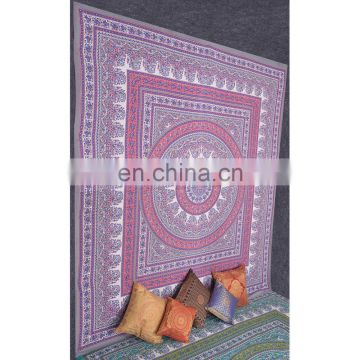 Bohemian Tapestry Indian Mandala Beach spread