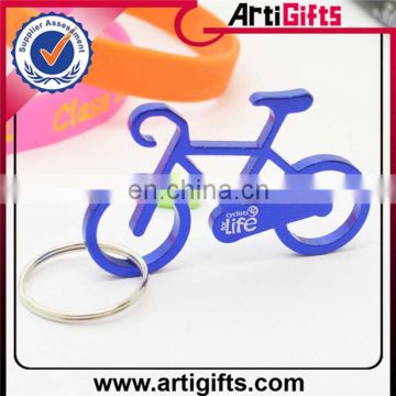China factory metal blank promotional bottle opener key ring