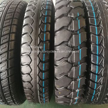 China Motorcycle Tire Factory Newest Tread Pattern Heavy Duty Tractor Tyres 5.00-12 Tricycle Tires With 53% Rubber Content
