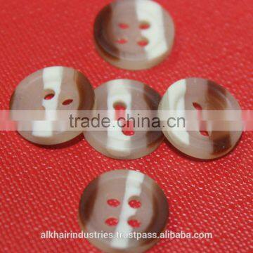 Polyester/Resin/Plastic Polo Shirt Buttons