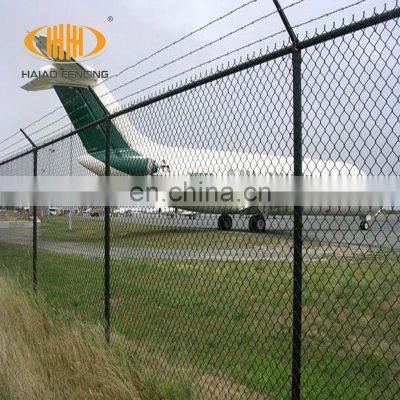 valla para aereo puerto high security airport fence with razor barbed wire