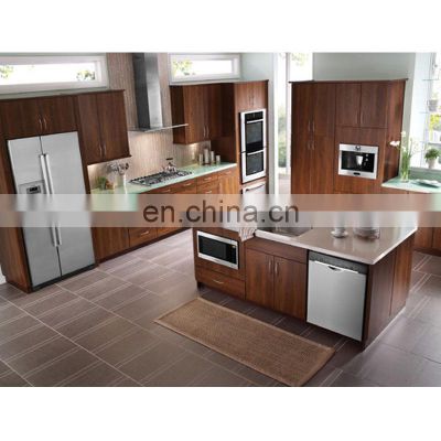 Modern luxury kitchen cabinet solid wood