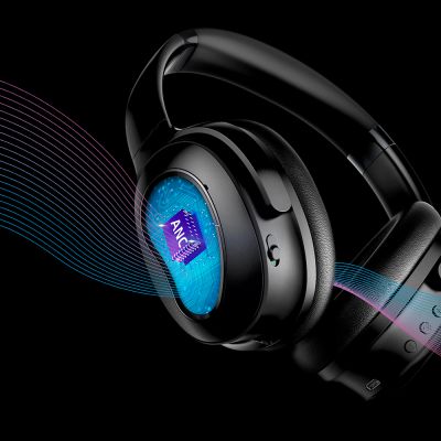 TRULYPLUS 2022 New Trending Waterproof BT Headphones Wireless 28dB Noise Cancelling Headset