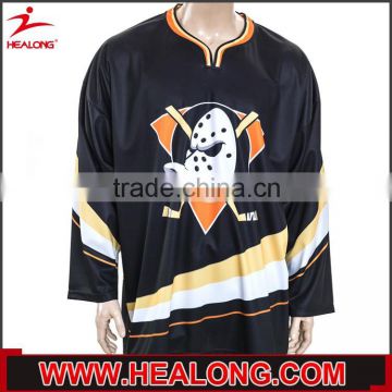 2015 Norns New Style Custom Sublimation Hot sale School ice hockey jerseys