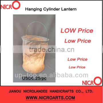 Low Price~~Hanging Cylinder Lantern of 13X18CM for Party & Wedding