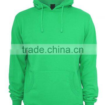 Plain green Hoodie