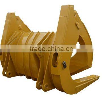 Good quality Log grapple for Wheel loader made in China but western quality