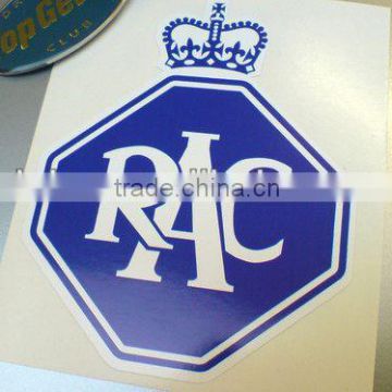 Newly designing & Hot selling epoxy car sticker -- DH 15170