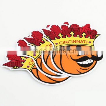 Custom foam stickers Printed,All type of adhesive Scratch Off Feature cartoon sticker flexo label printing ----DH20707