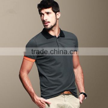 mens collar combination sports polo shirts quick dry formal short sleeve polo shirts